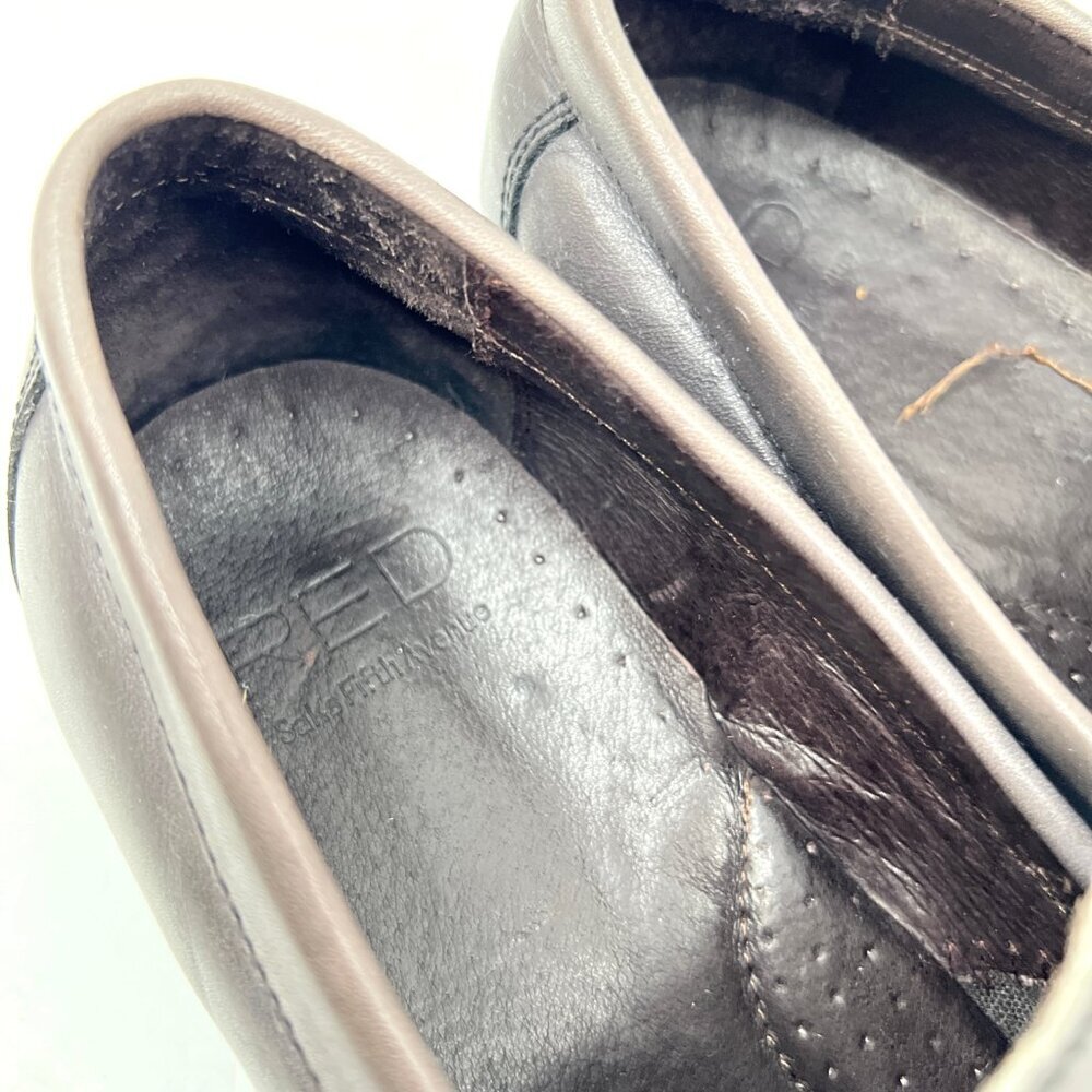 RED Sasks Fifth Ave Leather Loafers Shoes - Picture 4 of 6